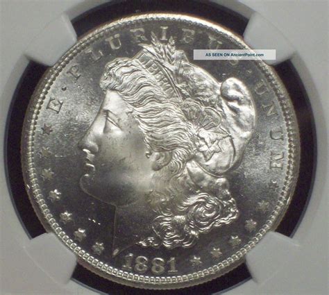 S Ngc Ms Star Silver Morgan Dollar Cartwheel Gorgeous Bright