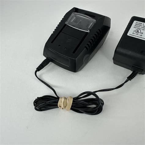 Oem Drill Master 18v Nicd Battery Charger With Power Adapter Tested Working Ebay