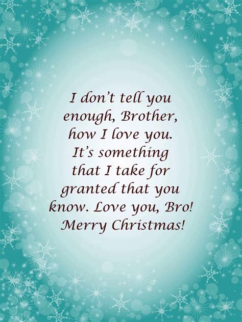 100 Best Christmas Brother Quotes Merry Xmas Brother Tiny Inspire