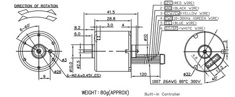 Brushless BLDC Electric Motor NFP BL3229 Precisionminidrives