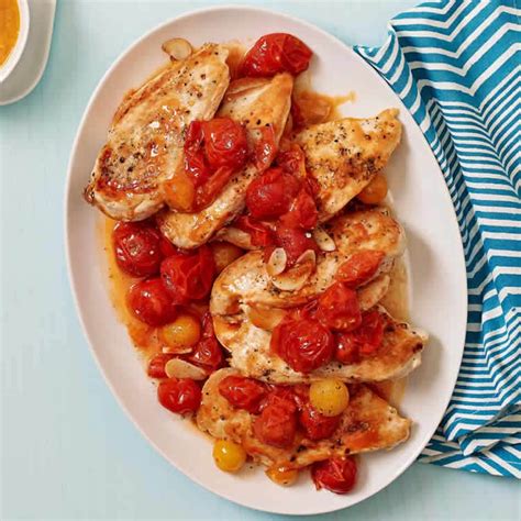 Poulet Aux Tomates Cerises Au Cookeo Votre Plat Principal