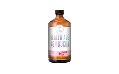 Organic Strawberry Glow Kombucha Soda Baldor Specialty Foods