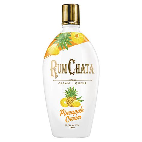 Rum Chata Pineapple Made With Premium Caribbean Rum Ml Buehler S