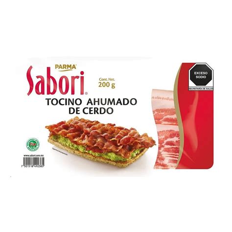 Tocino Ahumado Sabori Cerdo 200 G Walmart