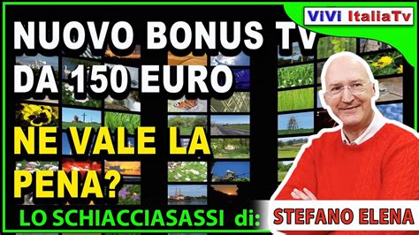 Nuovo Bonus Tv Fino A 100 Euro Per Adeguare Le Televisioni Al Nuovo