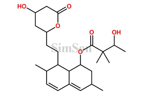 Simvastatin Beta Hydroxy Impurity CAS No 126313 98 2 Simson Pharma