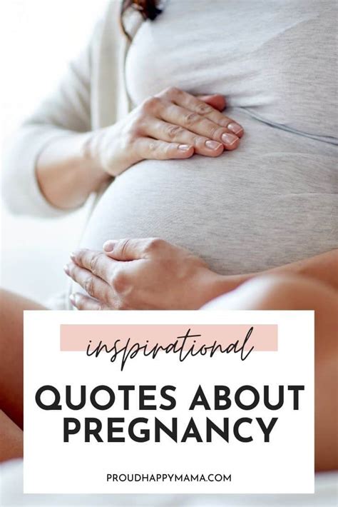 Inspirational Pregnancy Quotes For Expecting Mothers