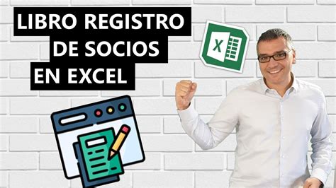 Plantilla De Libro Registro De Socios YouTube