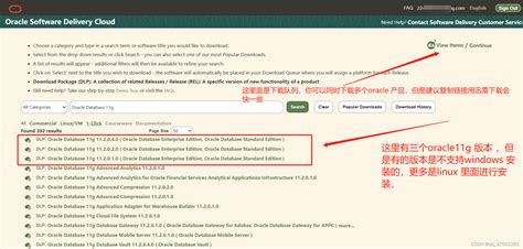 最新oracle 数据库官网下载教程 Oracle数据库下载 Csdn博客