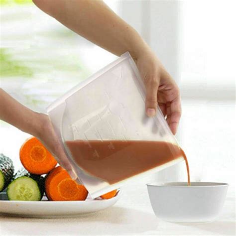 Sealapack X Resealable Food Soup Bag Pouches Fridge Freeze L