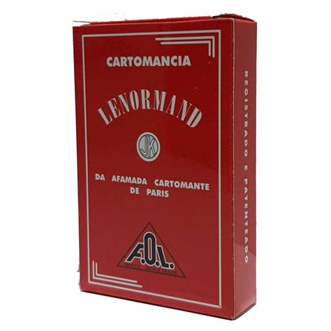 Baralho Lenormand C 36 Cartas Ciganas Coloridas 9x6 Cm Shopee Brasil