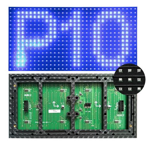 P Tilbud X Mm Semi Offentlig Bl Farve P Led Display Med En