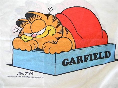 Vintage Garfield Cartoon Cat Pillowcase | Etsy | Garfield cartoon, Cat ...