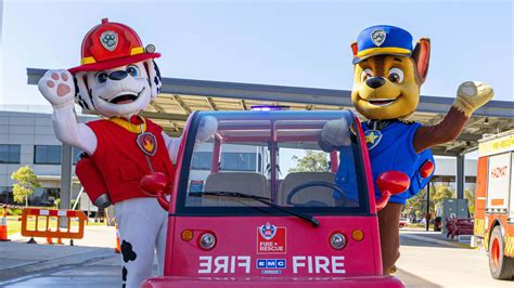 Paw Patrol Joins Forces With Fire And Rescue Nsw To Celebrate Open Day