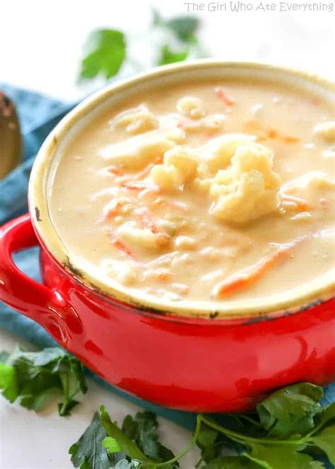 The Best Creamy Cauliflower Soup Recipe Video