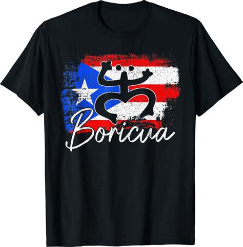 Puerto Rican Flag Hispanic Heritage Boricua Puerto Rico Frog T Shirt