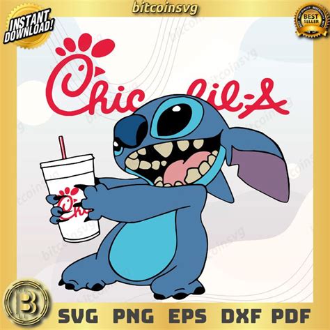 Chick Fil A Stitch Svg Trending Svg Chick Fil A Svg - BitcoinSVG