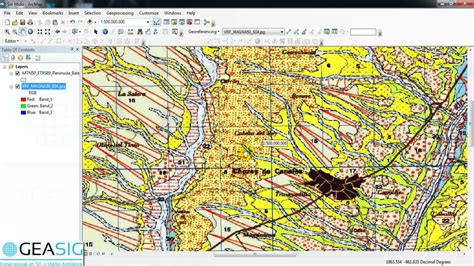 Georreferenciar Imagen Con Arcgis Tutoriales Arcgis