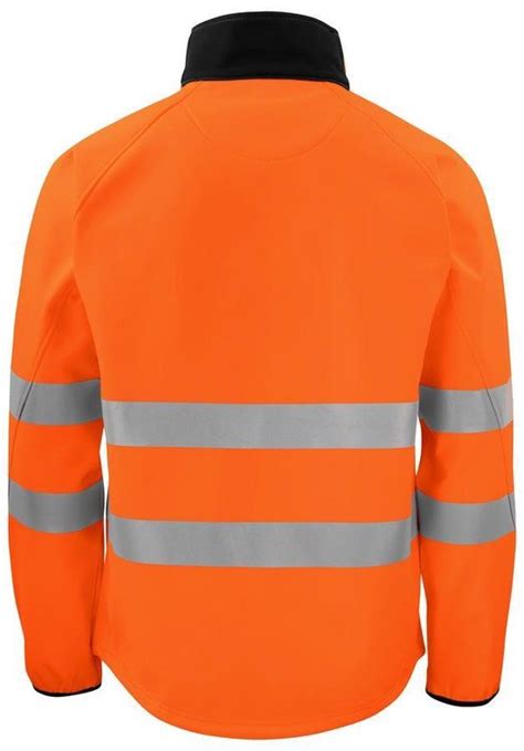 Projob 6432 Softshell Jas Oranje Zwart Maat XXL Bol