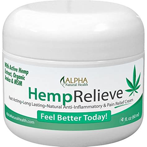 Organic Hemp Extract 200 Mg Pain Relief Cream Plus Arnica And Msm 4 Oz Cbd Myths And Facts