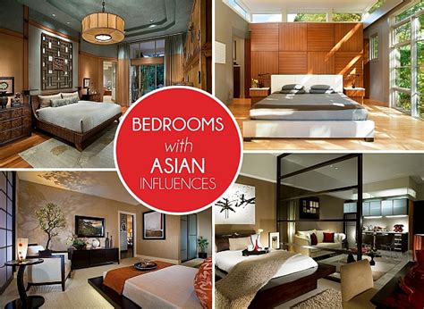 Asian Inspired Bedrooms Design Ideas Pictures