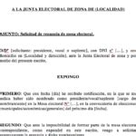 Descargar Modelo Carta Excusas Cargo De Mesa Electoral