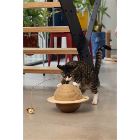 Boule Bascule En Sisal Pour Chat Wiggly Designed By Lotte