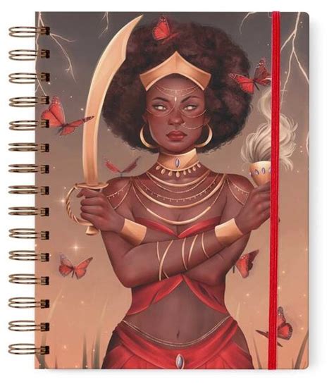 Comprar Agenda Caderno A5 Iansã Mãe do Entardecer Sereya