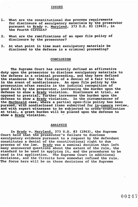 Jeffrey Macdonald Case Justthefacts Jeffrey Puretz Memo To Brian Murtagh Re Prosecutor S Duties