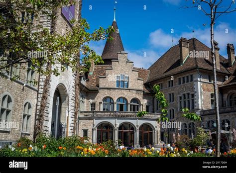 Entrance To Swiss National Museum Zurich Switzerland Stock Photo Alamy