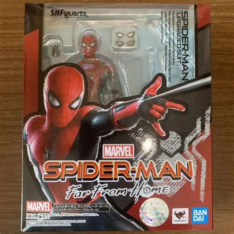 Bandai S H Figuarts Spider Man Far From Home Upgrade Suit Action Figure