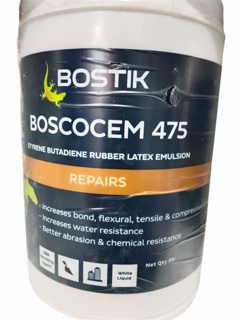 Waterproofing Coating Bostik Boscocem Building Chemical Packaging