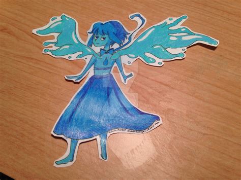 Lapis Lazuli-Steven Universe- Sticker by DragonSandwiches on DeviantArt