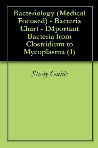 Bacteriology Medical Focused Bacteria Chart IMportant Bacteria