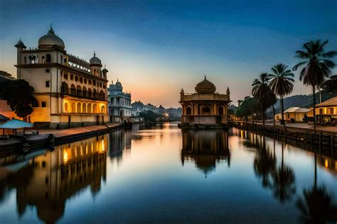 the golden temple, jaipur, india. AI-Generated 34316847 Stock Photo at ...