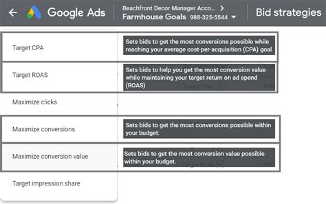 Advanced Bid Strategy Learning Google Ads Ultimate Guide 2023