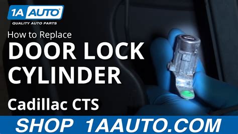 How To Replace Door Lock Cylinder Cadillac Cts Youtube