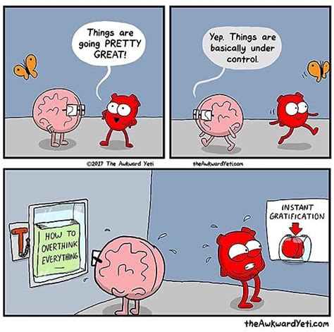 Heart And Brain An Awkward Yeti Collection Vol 1 By Nick Seluk Goodreads