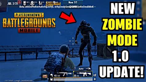 Pubg Mobile Zombie Mode Is Back Update Beta Gameplay Youtube