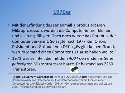 Geschichte Des Computers Die Prsentation Die Anfnge Vom