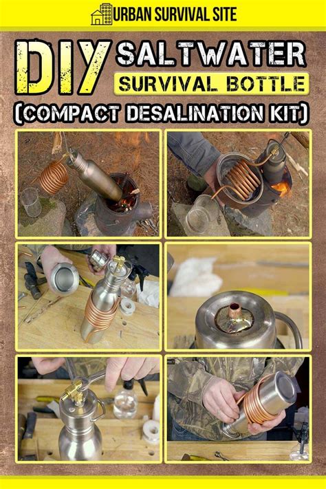 Diy Saltwater Survival Bottle Compact Desalination Kit Artofit