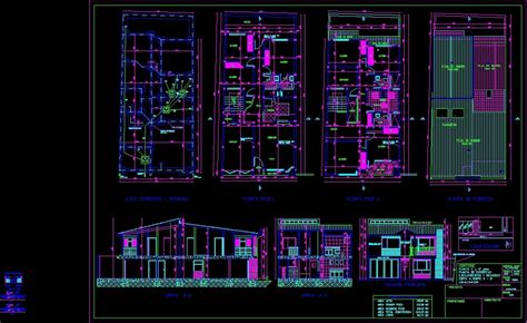 Housing Two Levels DWG Block For AutoCAD Designs CAD