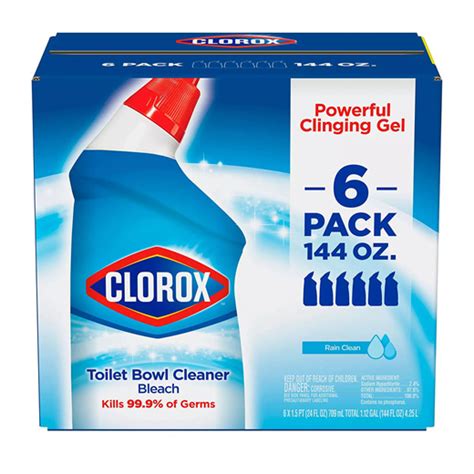 티몬월드 클로락스 변기 세정제 레인 클린 709ml 6팩 Clorox Toilet Bowl Cleaner With Bleach Rain 생활용품