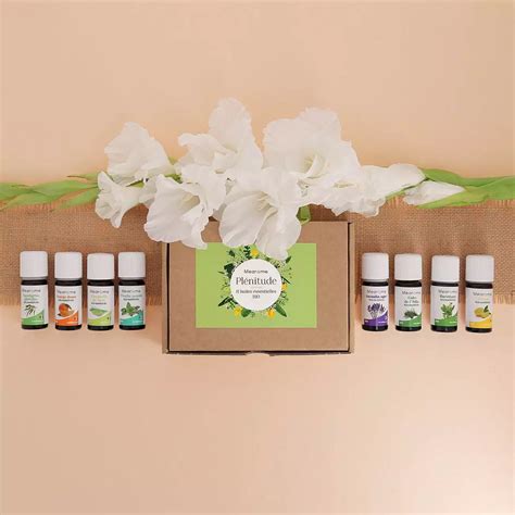 Coffret Cadeau Aromath Rapie Huiles Essentielles Bio Hebbd