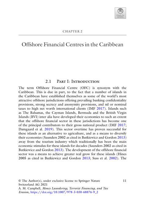 offshore financial centres   caribbean