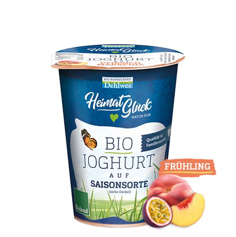 Bio Joghurt Auf Pfirsich Maracuja Fett G Bio Hofmolkerei