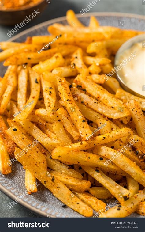 Spicy Japanese Togarashi Shichimi French Fries Stock Photo 2277655471