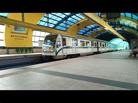 Софийското метро — станция "Мусагеница" / Metro Sofia station ...