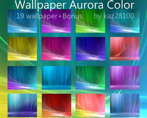 Aurora color pack by kaz28100 on DeviantArt