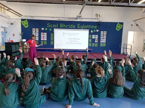 Visit From The Cork Mental Health Foundation Scoil Bhríde Eglantine